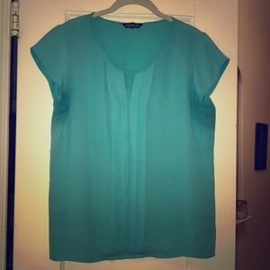 Large turquoise Express Blouse